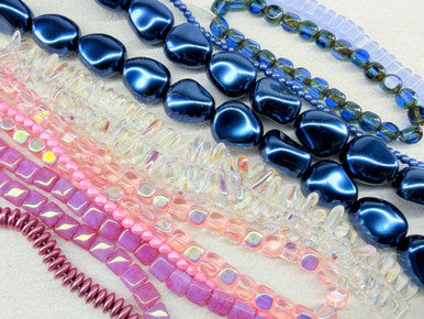 Czech Glass Bead Mix - Retro Formal