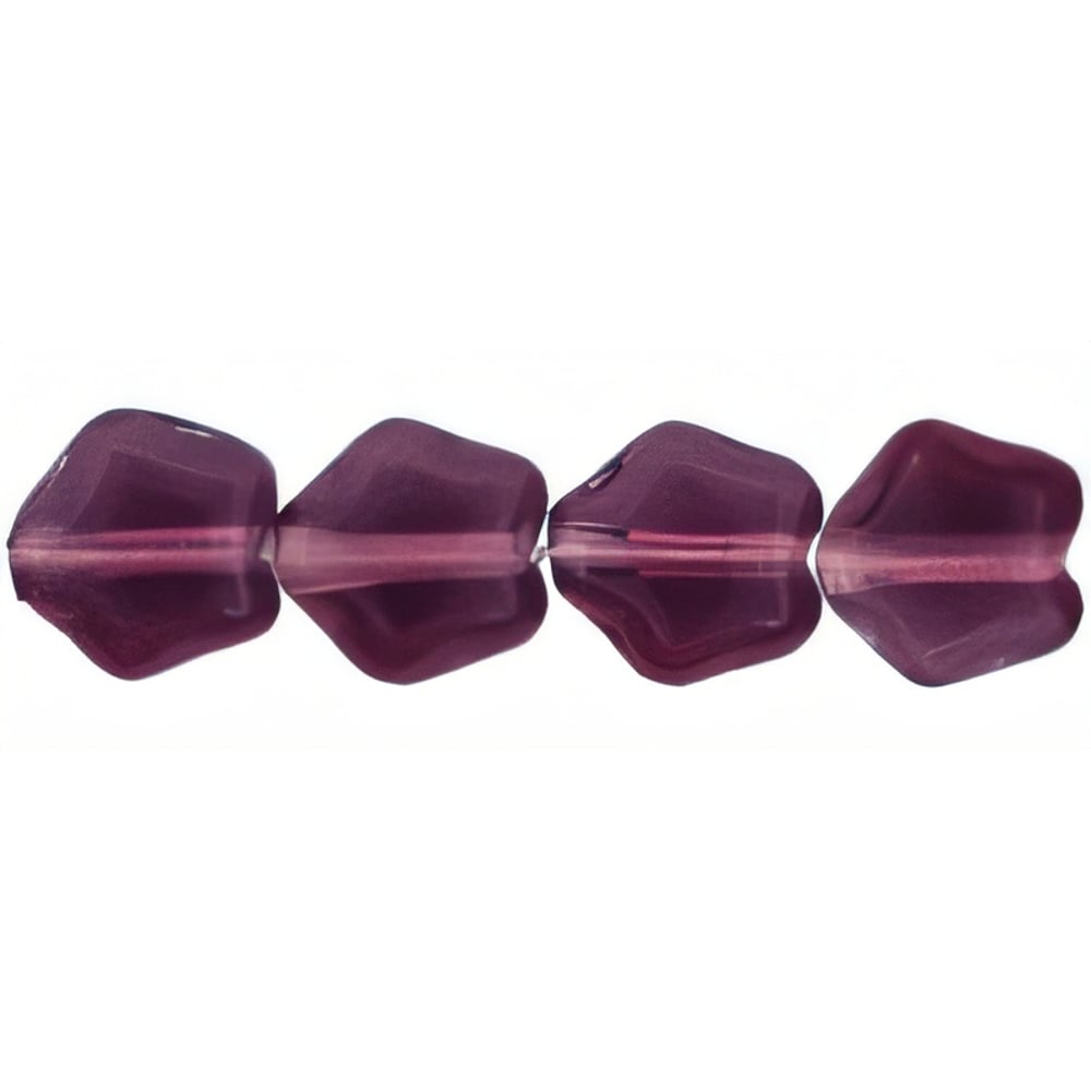 Czech Stars 6mm Amethyst (50pcs)