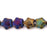 Czech Stars 6mm Iris - Blue (50pcs)
