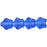 Czech Stars 6mm Sapphire (50pcs)