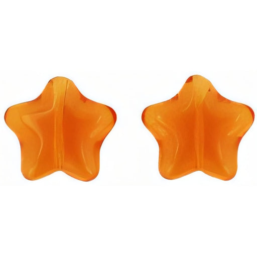 Czech Stars 12mm: Dk Topaz (25pcs)