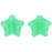Czech Stars 12mm: Dk Peridot (25pcs)