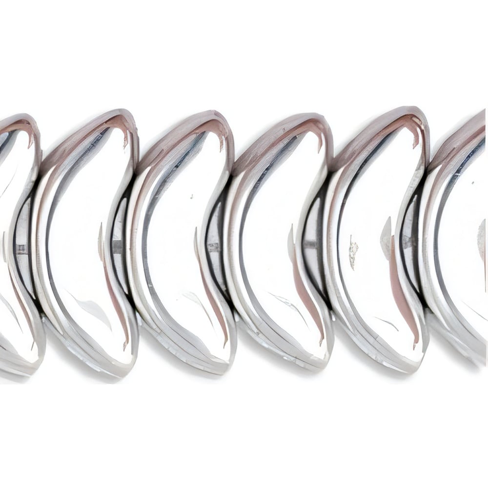 Czech Angel Wings 15mm Silver (25pcs)