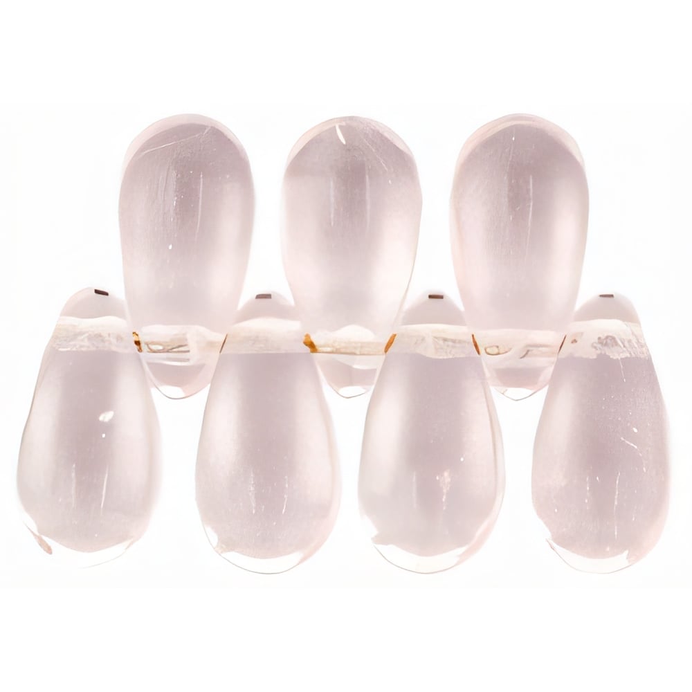 Czech Tear Drops 10 x 5mm: Rosaline (50pcs)