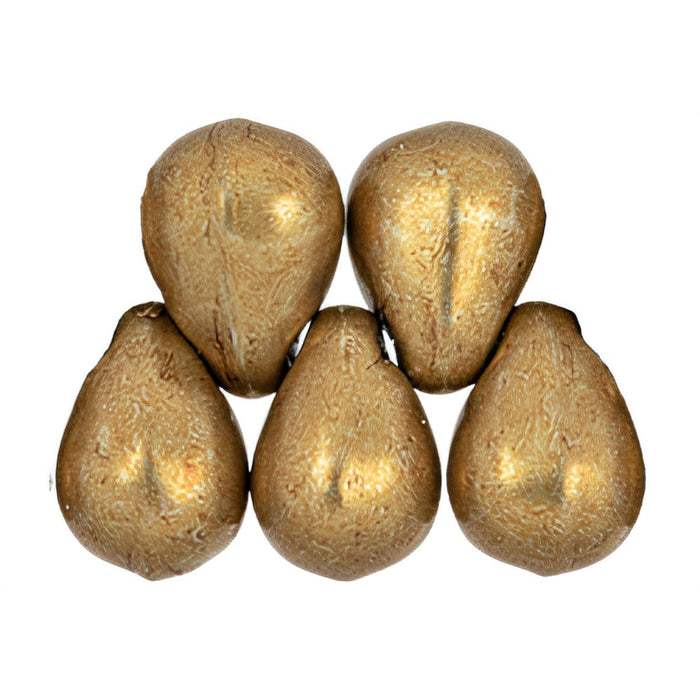 Czech Tear Drops 6 x 4mm ColorTrends: Saturated Metallic Ceylon Yellow
