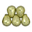 Czech Tear Drops 6 x 4mm ColorTrends: Saturated Metallic Limelight