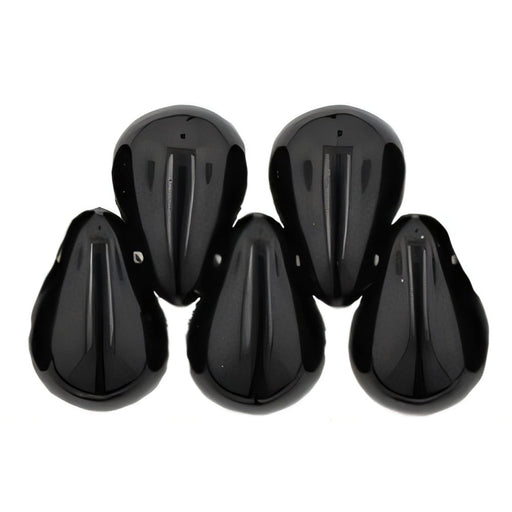 Czech Tear Drops 6 x 4mm Jet