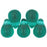 Czech Tear Drops 6 x 4mm Emerald