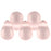 Czech Tear Drops 6 x 4mm Rosaline Dk