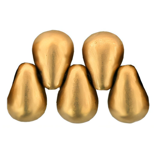 Czech Tear Drops 6 x 4mm Matte - Metallic Flax