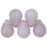 Czech Lg. Tear Drops 8 x 6mm Milky Lt Amethyst (50pcs)