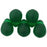 Czech Lg. Tear Drops 8 x 6mm Matte - Green Emerald (50pcs)