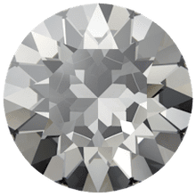 Swarovski 1088 SS39 Chaton Crystal Urban Grey (1 Piece)