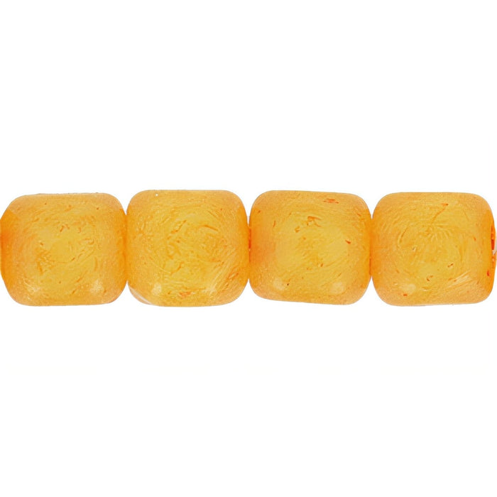 Czech Cube 4/4mm Opaque Sundial (100pcs)