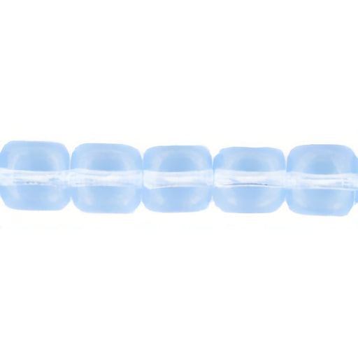 Czech Cubes - 7 x 5mm Lt Sapphire (50pcs)
