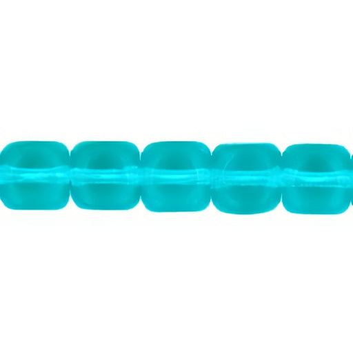 Czech Cubes - 7 x 5mm Lt Teal (50pcs)