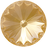 Swarovski 1122 14mm Rivoli Crystal Tuscan Yellow Lux (1 Piece)