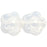 Czech Flowers 10 x 10mm Milky White (25pcs)