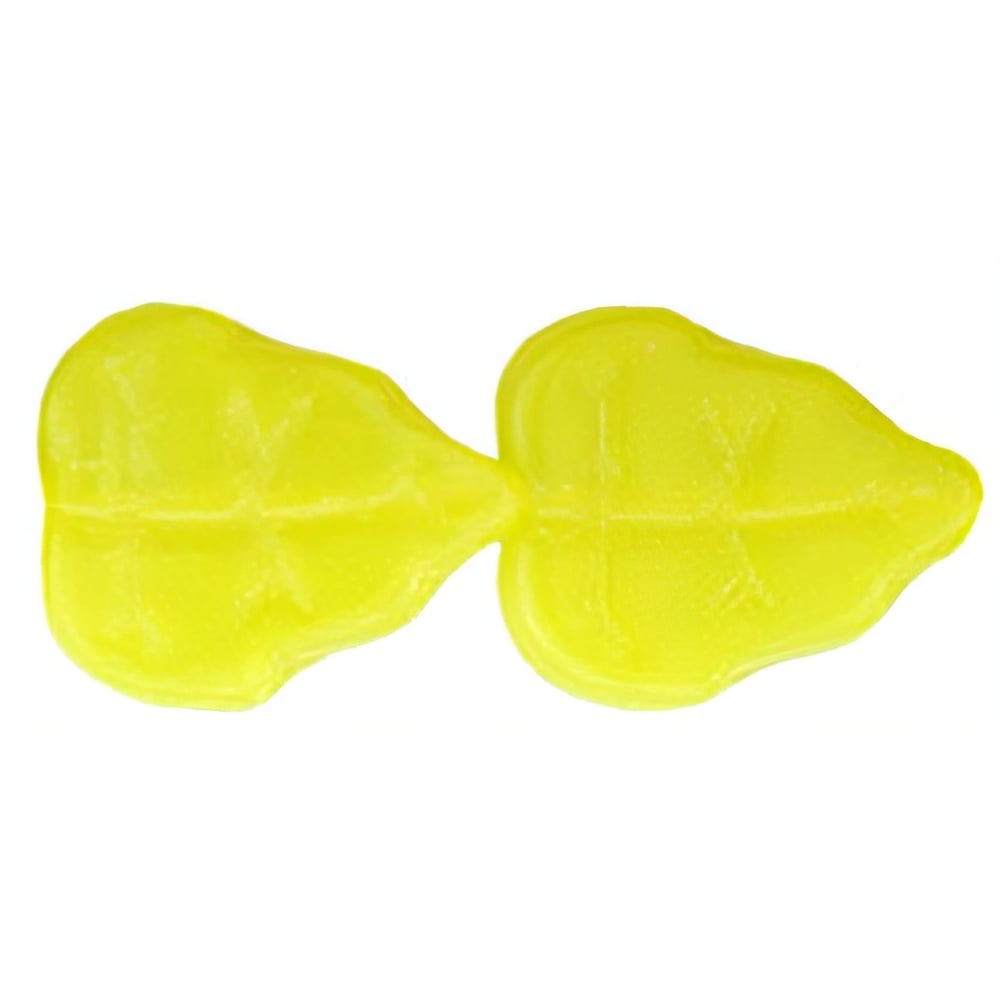 Czech Leaves 10 x 8mm Vertical Hole Chartreuse (25pcs)