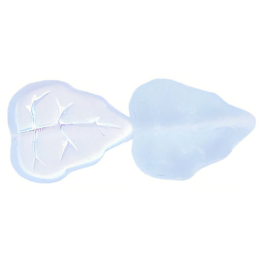 Czech Leaves 10 x 8mm Vertical Hole Matte - Alexandrite AB (25pcs)