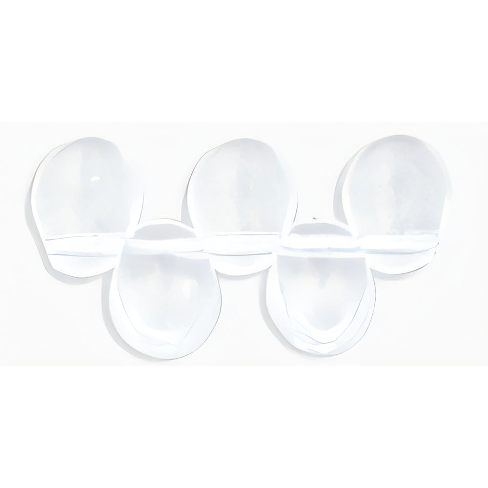 Czech Petals 8 x 6mm Crystal (50pcs)