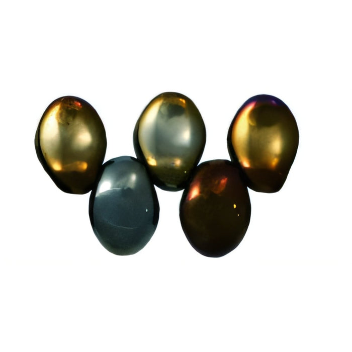 Czech Petals 8 x 6mm Iris - Brown (50pcs)