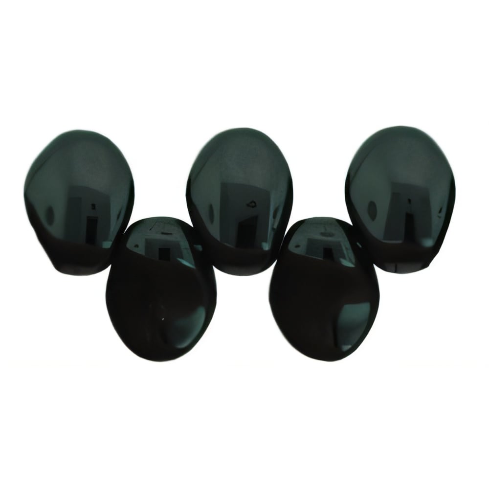 Czech Petals 8 x 6mm Jet (50pcs)