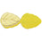Czech Leaves 10 x 8mm Opal Lemon AB (25pcs)