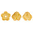 Czech Baby Bell Flowers 6 x 4mm Honey Shimmer Crystal (50pcs)