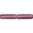 Czech Long Tubes 14 x 4mm Matte - Med Amethyst (25pcs)