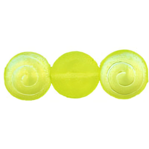 Czech Cinnamon Buns 13mm Matte - Jonquil AB (25pcs)