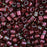 Miyuki 8/0 Transparent Garnet Delica Seed Beads 2.5-Inch Tube