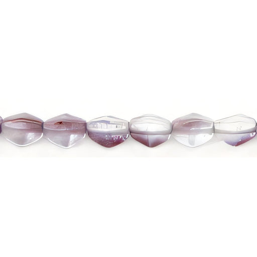 Czech Pinch Beads 5 x 3mm Luster - Lt Copper Amethyst (50pcs)