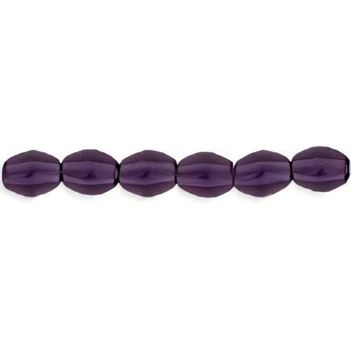 Czech Pinch Beads 5 x 3mm Tanzanite (50pcs)