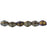 Czech Pinch Beads 5 x 3mm Matte - Iris - Brown (50pcs)