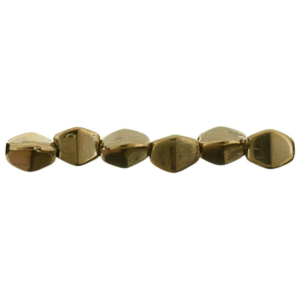 Czech Pinch Beads 5 x 3mm Bronze (50pcs)