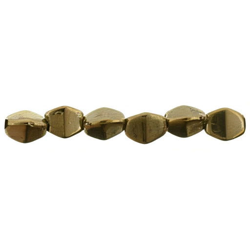 Czech Pinch Beads 5 x 3mm Bronze (50pcs)