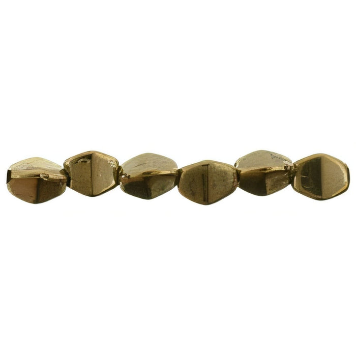Czech Pinch Beads 5 x 3mm Bronze (50pcs)