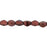 Czech Pinch Beads 5 x 3mm Siam Ruby - Vega (50pcs)