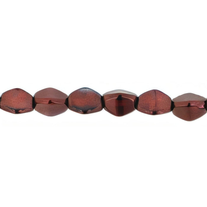 Czech Pinch Beads 5 x 3mm Siam Ruby - Vega (50pcs)