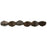 Czech Pinch Beads 5 x 3mm Matte - Dk Bronze (50pcs)