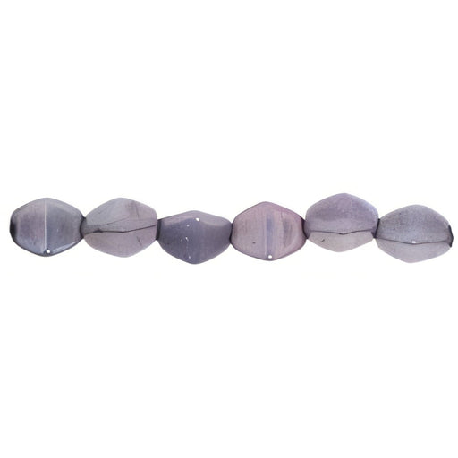 Czech Pinch Beads 5 x 3mm Luster - Opaque Amethyst (50pcs)
