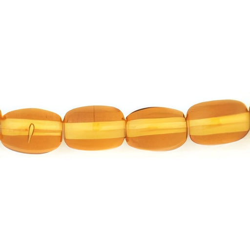 Czech Rice Beads 6 x 4mm Dk Topaz (50pcs)