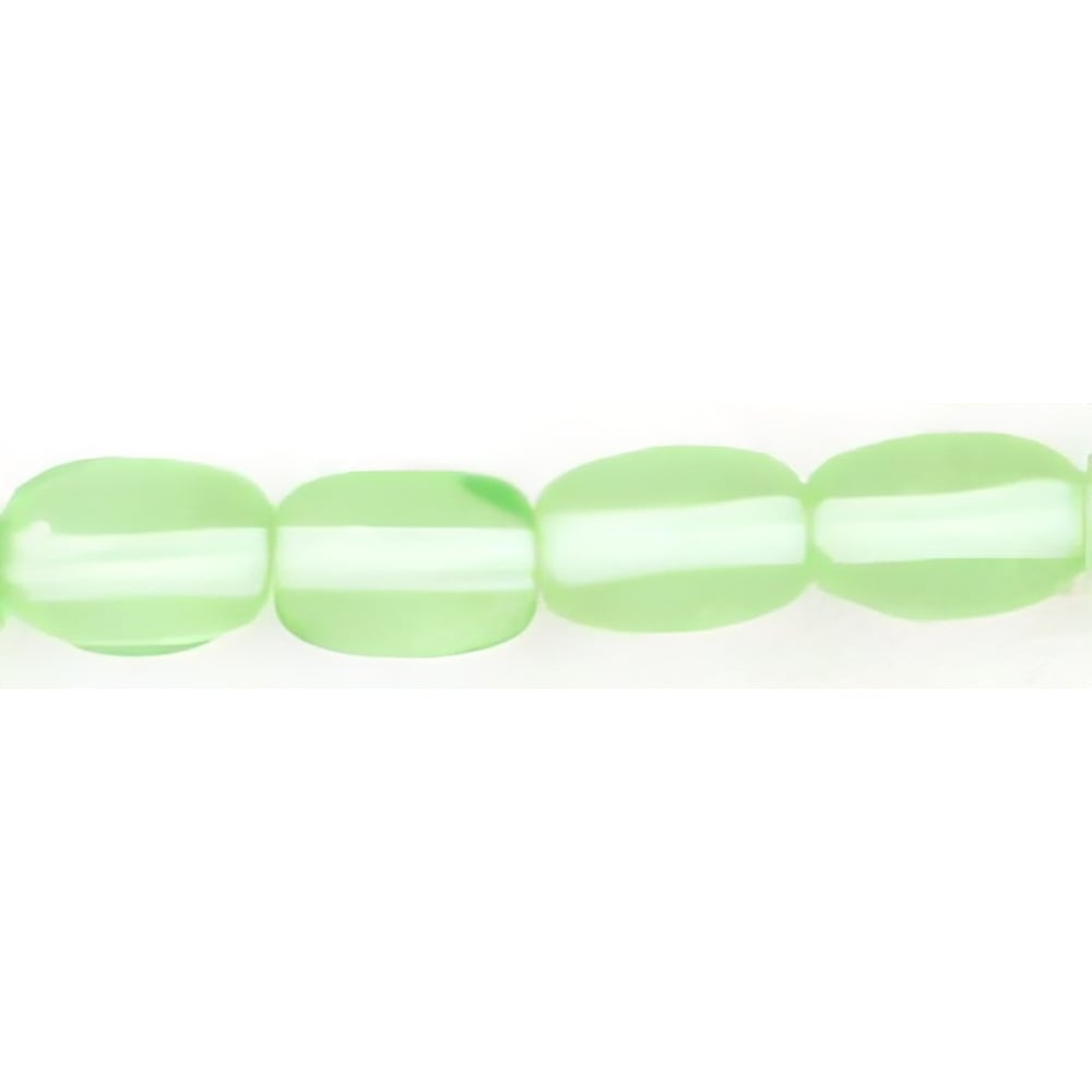 Czech Rice Beads 6 x 4mm Peridot (50pcs)