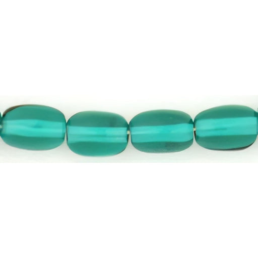 Czech Rice Beads 6 x 4mm Emerald (50pcs)