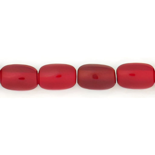 Czech Rice Beads 6 x 4mm Ruby (50pcs)