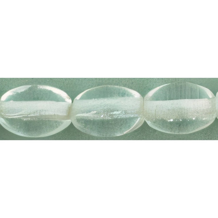 Czech Rice Beads 8 x 6mm Crystal (25pcs)