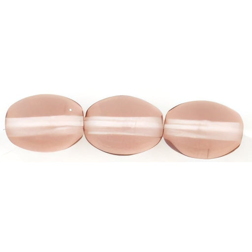 Czech Rice Beads 8 x 6mm Med Amethyst (25pcs)