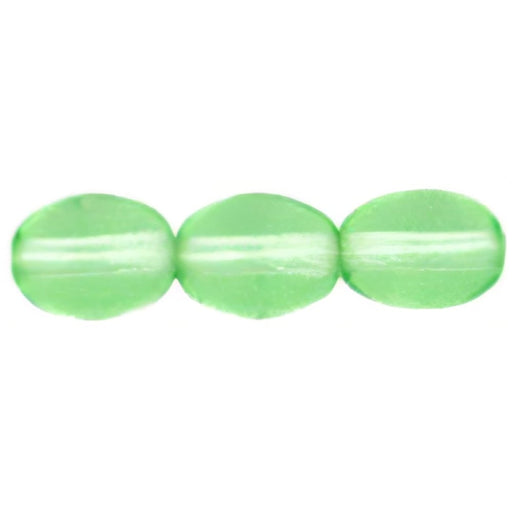 Czech Rice Beads 8 x 6mm Peridot (25pcs)