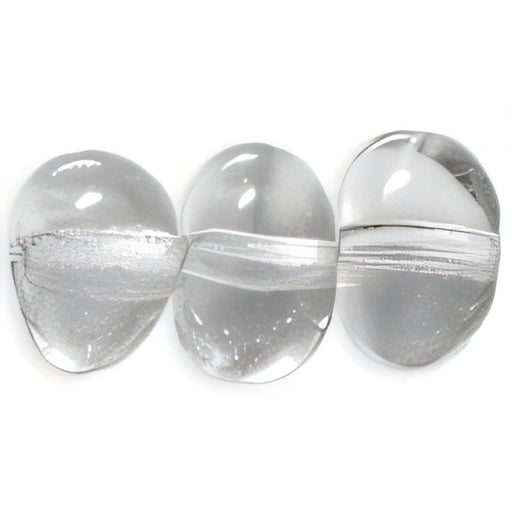 Czech Nuggets 8 x 6mm Crystal (25pcs)